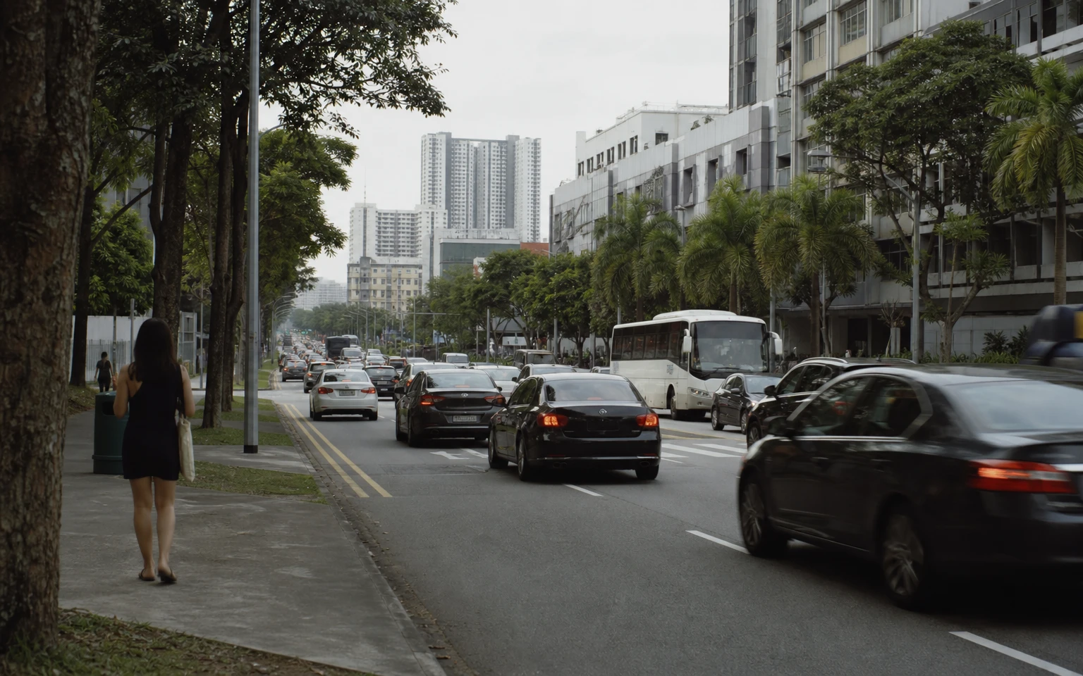 Newton Road, looking towards Novena.